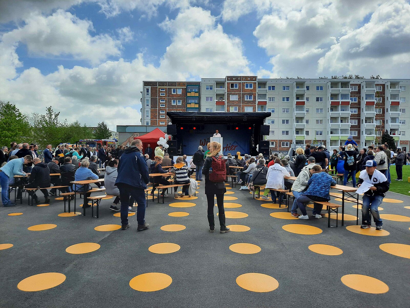 Eröffnung des Bürgerparks Toitenwinkel zum Tag der Städtebauförderung 2022