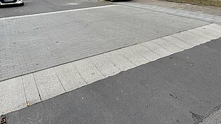 Putbuser Straße nach Fertigstellung.