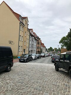 Slüterstraße nach Fertigstellung