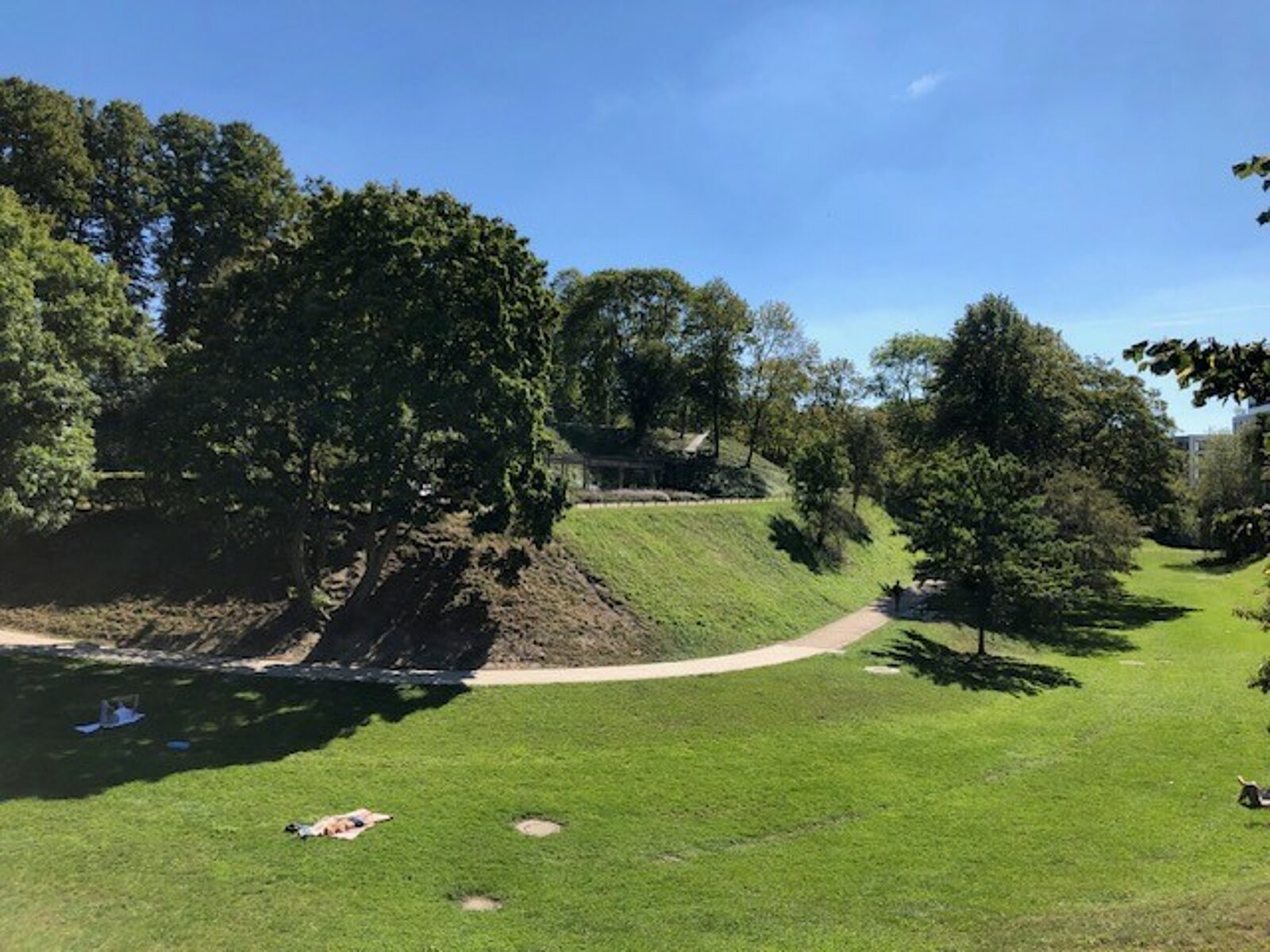 Blick auf die Dreiwallbastion