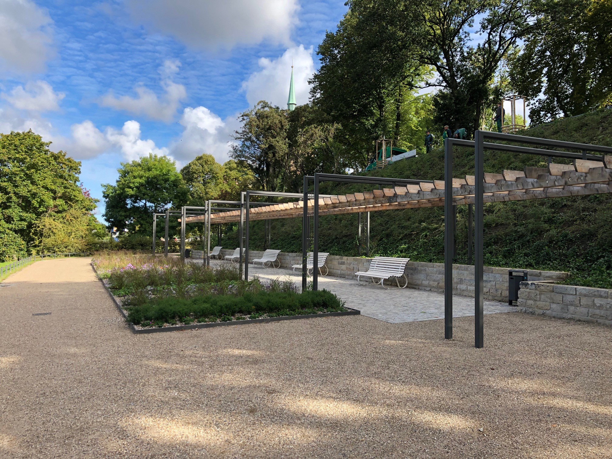 Dreiwallbastion - Gartenanlage